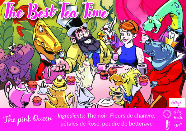 Tee mit Kanepflüssen: The Pink Queen